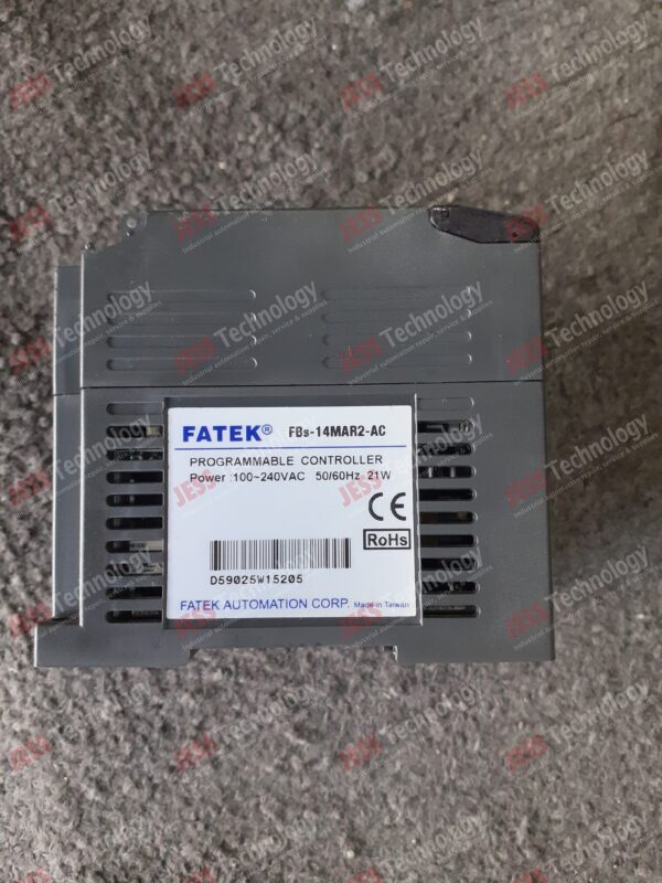 Image #3 of Repair FATEK PROGRAMMABLE CONTROLLER FBS-14MAR2-AC FATEK PROGRAMMABLE CONTROLLER MODEL : FBS-14MAR2-AC SERIAL NO : D59025W15205 FAULT : POWER LIGHT GOT, RUN LIGHT DONT HAVE, ERR LIGHT DONT HAVE. MACHINE NOT RESPONSE D59025W15205 in Malaysia, Singapore, Thailand, Indonesia