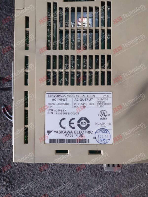 Image #3 of Repair YASKAWA SERVOPACK SGDM-10DN YASKAWA SERVOPACK MODEL : SGDM-10DN SERIAL NO : 1R1065582000003 FAULT : UNDER VOLTAGE 1R1065582000003 in Malaysia, Singapore, Thailand, Indonesia