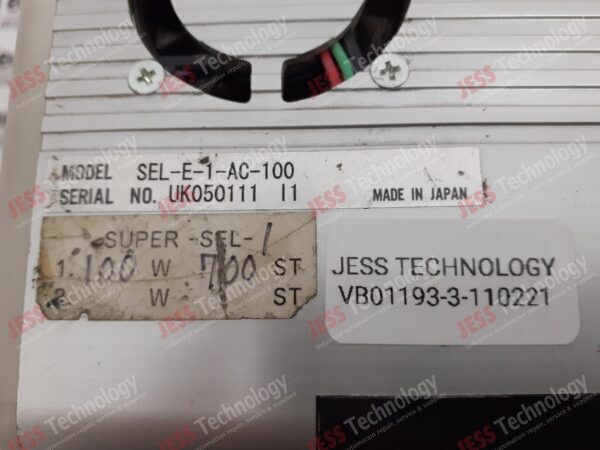 Image #2 of Repair SEL CONTROLLER SEL-E-1-AC-100 SEL controller UK050111 in Malaysia, Singapore, Thailand, Indonesia