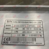 Repair EURA DRIVE E1000-0055T3 eura 5.5kw inverter (vb2286) E100055T314312B40452 in Malaysia, Singapore, Thailand, Indonesia