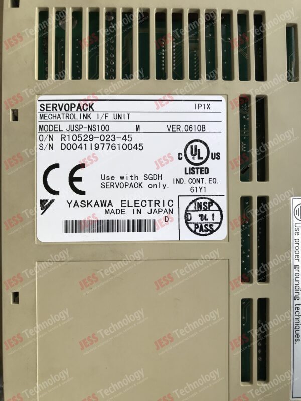 Image #3 of Repair YASKAWA JUSP-NS100 YASKAWA SERVOPACK MECHATROLINK I/F UNIT D0041 977610045 in Malaysia, Singapore, Thailand, Indonesia