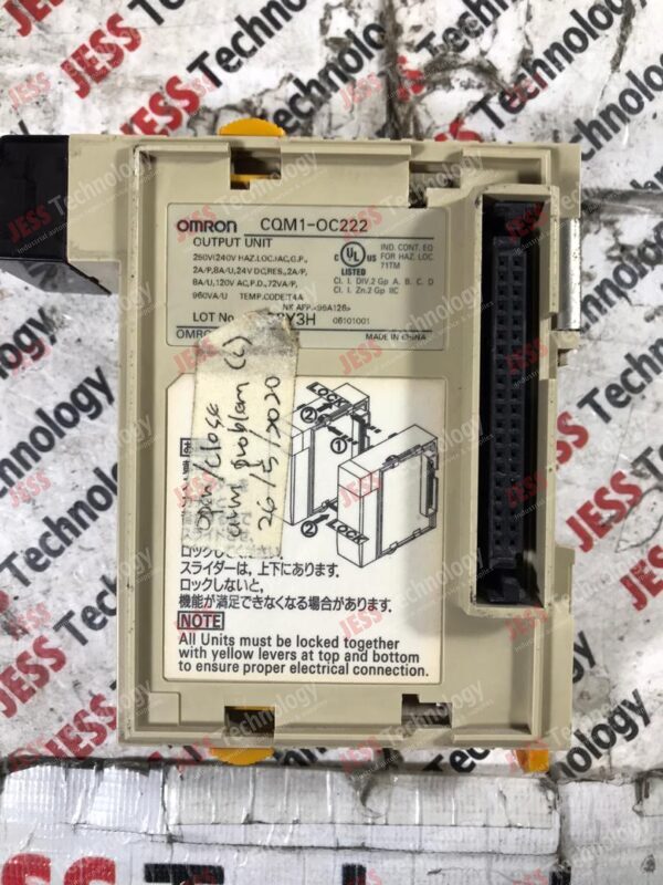 Image #3 of Repair OMRON CQM1-OC222 BRAND : OMRON MODEL : CQM1-OC222 JB00518 - in Malaysia, Singapore, Thailand, Indonesia