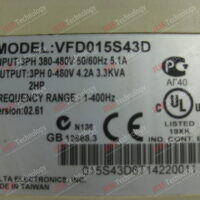 Repair DELTA INVERTER DRIVE VFD015S43D BRAND: DELTA INVERTER DRIVE, MODEL: VFD015S43D, S/N: 015S43D6T14220011 015S43D6T14220011 in Malaysia, Singapore, Thailand, Indonesia