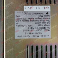 Repair LINEAR MOTOR CONTROLLER CLSR-33-N2C2 (URGENT) LINEAR MOTOR CONTROLLER MODEL:CLSR-33-N2C2 SN:S03776-2-5 ERROR CODE: ALARM D2 S03776-2-5 in Malaysia, Singapore, Thailand, Indonesia