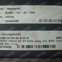 Repair BAUMULLER INVERTER SERVO DRIVE BUM61-VC-A0-1001 BRAND: BAUMULLER INVERTER SERVO DRIVE, MODEL: BUM61-VC-A0-1001, S/N: S30342499 S30342499 in Malaysia, Singapore, Thailand, Indonesia