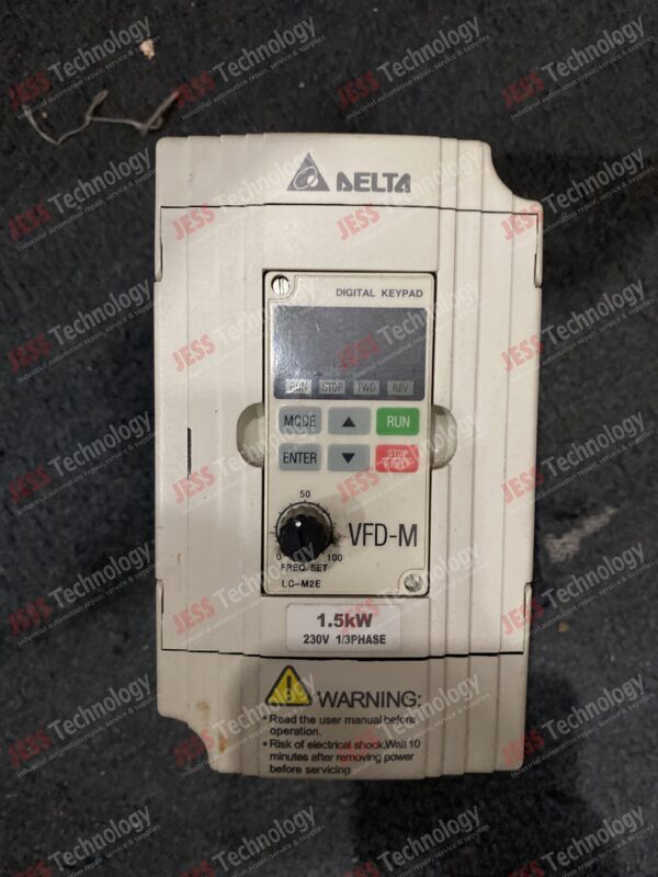 Image #2 of Repair DELTA INVERTER VFD015M21A Brand: Delta Inverter Model: VFD015M21A S/N: 015M21A4S4380032 015M21A4S4380032 in Malaysia, Singapore, Thailand, Indonesia