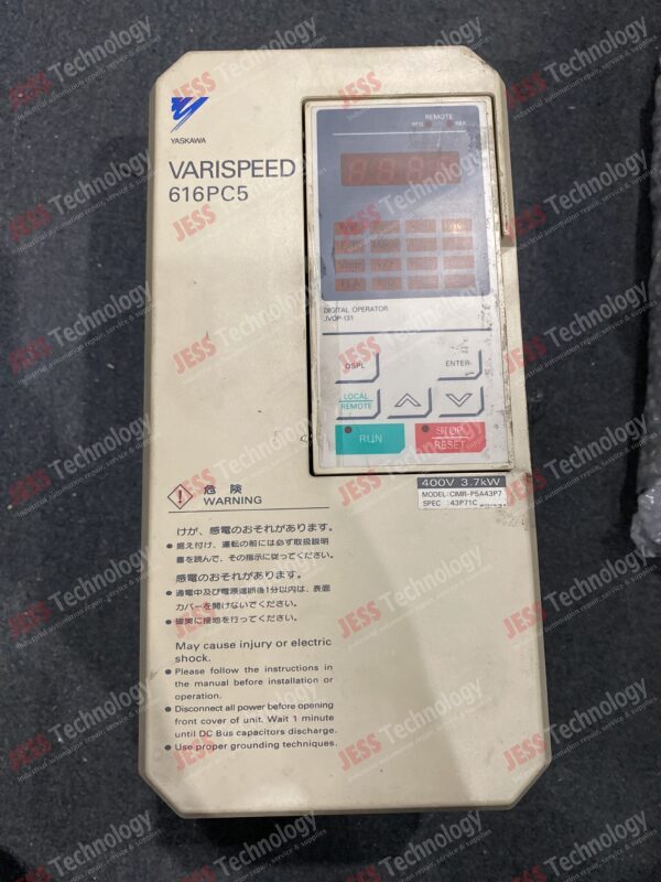 Image #4 of Repair YASKAWA INVERTER CIMR-P5A43P7 Brand: Yaskawa Inverter Model: CIMR-P5A43P7 - in Malaysia, Singapore, Thailand, Indonesia