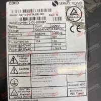 Repair SERVOTRONIX CDHD-0132AEB2-R0 Servotronix 217D-2070087 in Malaysia, Singapore, Thailand, Indonesia