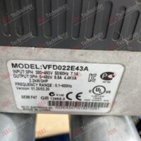 Repair DELTA VFD022E43A DELTA INVERTER 2.2kW 022E43A7W14270261 in Malaysia, Singapore, Thailand, Indonesia