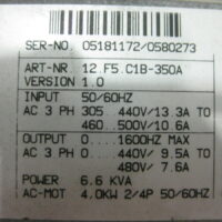 Repair KEB 12.F5.C1B-350A F5 FREQUENCY DRIVE INVERTER in Malaysia, Singapore, Thailand, Indonesia