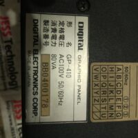 Repair PROFACE  GP-410 PROFACE DIGITAL DISPLAY PANEL in Malaysia, Singapore, Thailand, Indonesia