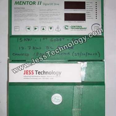 CONTROL TECHNIQUES MENTOR II DIGITAL DC DRIVE M25RGB14 REPAIR - JESS TECHNOLOGY MALAYSIA