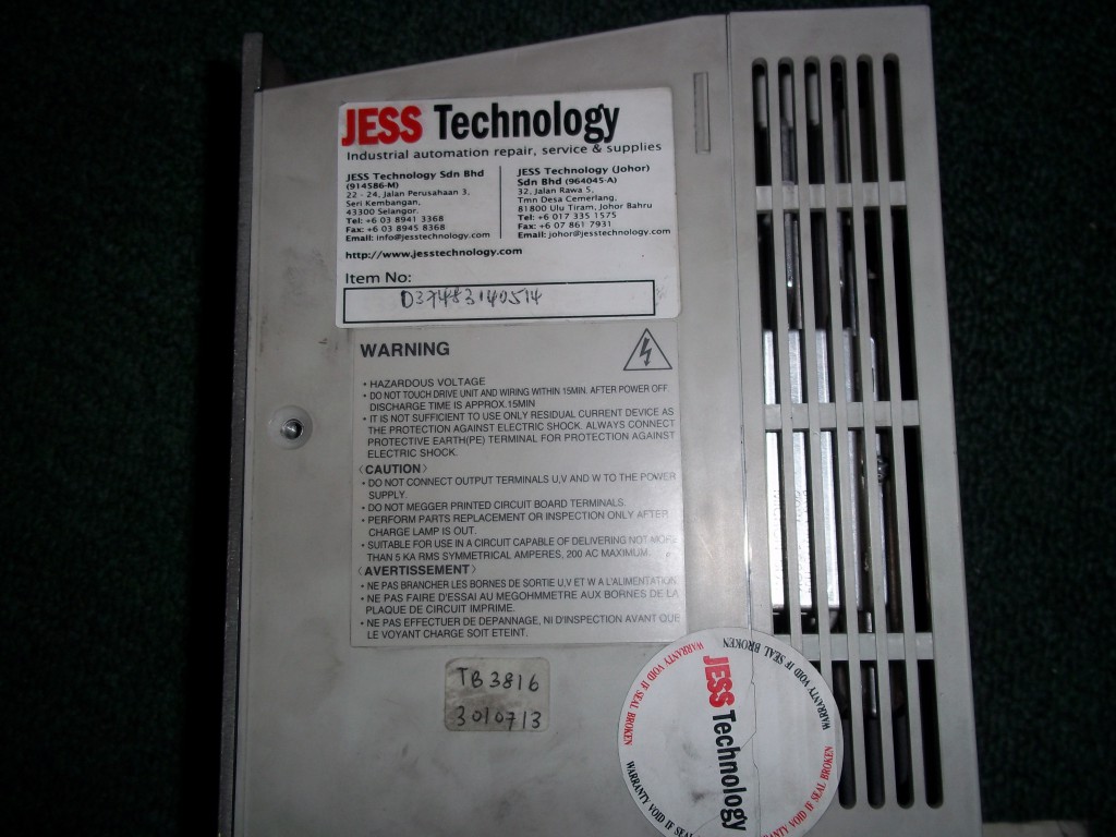 Image #1 of Repair MR-J2S-40A MITSUBISHI MITSUBISHI MELSERVO in Malaysia, Singapore, Thailand, Indonesia