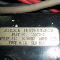 Repair BIDDLE INSTRUMENTS BIDDLE INSTRUMENTS POWER SUPPLY in Malaysia, Singapore, Thailand, Indonesia