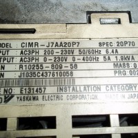 Repair CIMR-J7AA20P7 YASKAWA  YASKAWA in Malaysia, Singapore, Thailand, Indonesia