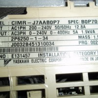 Repair CIMR-J7AAB0P7 YASKAWA  YASKAWA in Malaysia, Singapore, Thailand, Indonesia