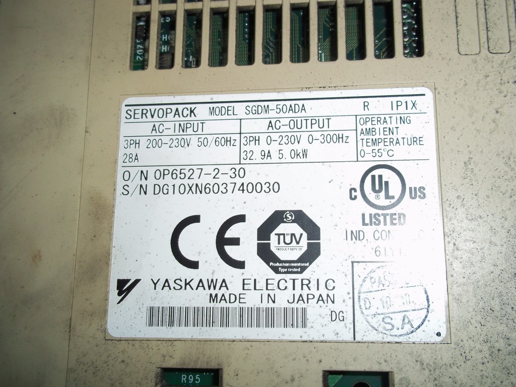Image #1 of Repair SGDM-50ADA YASKAWA YASKAWA SERVOPACK in Malaysia, Singapore, Thailand, Indonesia