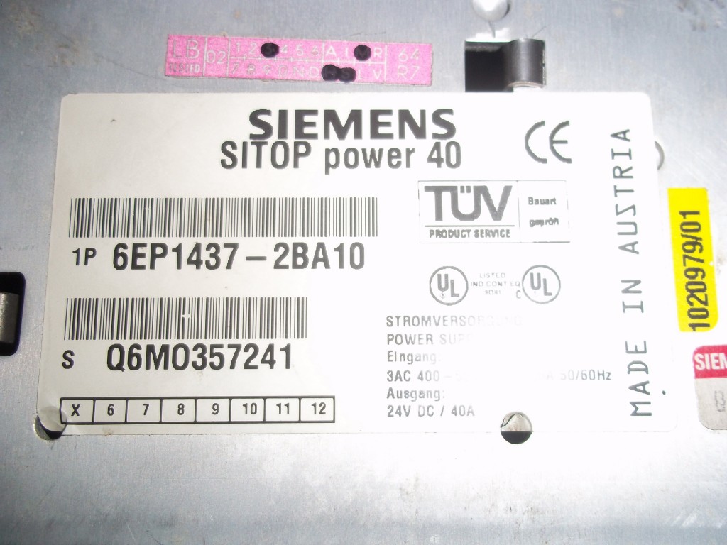 Image #1 of Repair 6EP1437-2BA10 SIEMENS SIEMENS SITOP POWER 40 in Malaysia, Singapore, Thailand, Indonesia