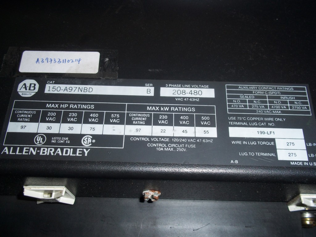 Image #3 of Repair 150-A97NBD ALLEN BRADLEY ALLEN BRADLEY in Malaysia, Singapore, Thailand, Indonesia