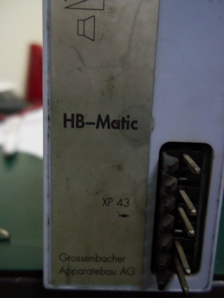 Image #1 of Repair 20516 HB-MATIC HB-MATIC GROSSENBACHER APPARATEBAU AG in Malaysia, Singapore, Thailand, Indonesia