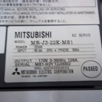 Repair MR-J3-22K-M81 MITSUBISHI MITSUBISHI AC SERVO in Malaysia, Singapore, Thailand, Indonesia