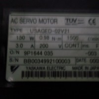 Repair USAGED-02C21 YASKAWA AC SERVO MOTOR YASKAWA ELECTRIC CORPORATION in Malaysia, Singapore, Thailand, Indonesia