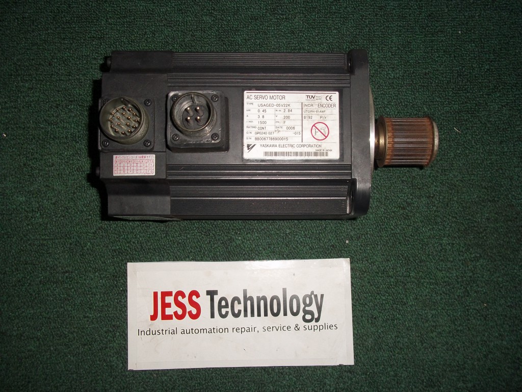 Image #1 of Repair USAGED-05V22K YASKAWA AC SERVO MOTOR YASKAWA ELECTRIC CORPORATION in Malaysia, Singapore, Thailand, Indonesia