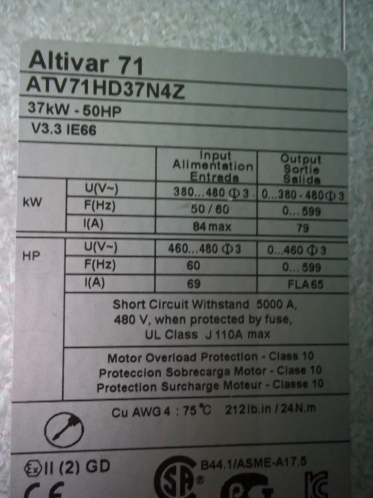 Image #1 of Repair ATV71H037N4Z SCHNEIDER ELECTRIC SCHNEIDER ELECTRIC ALTIVAR 71 in Malaysia, Singapore, Thailand, Indonesia