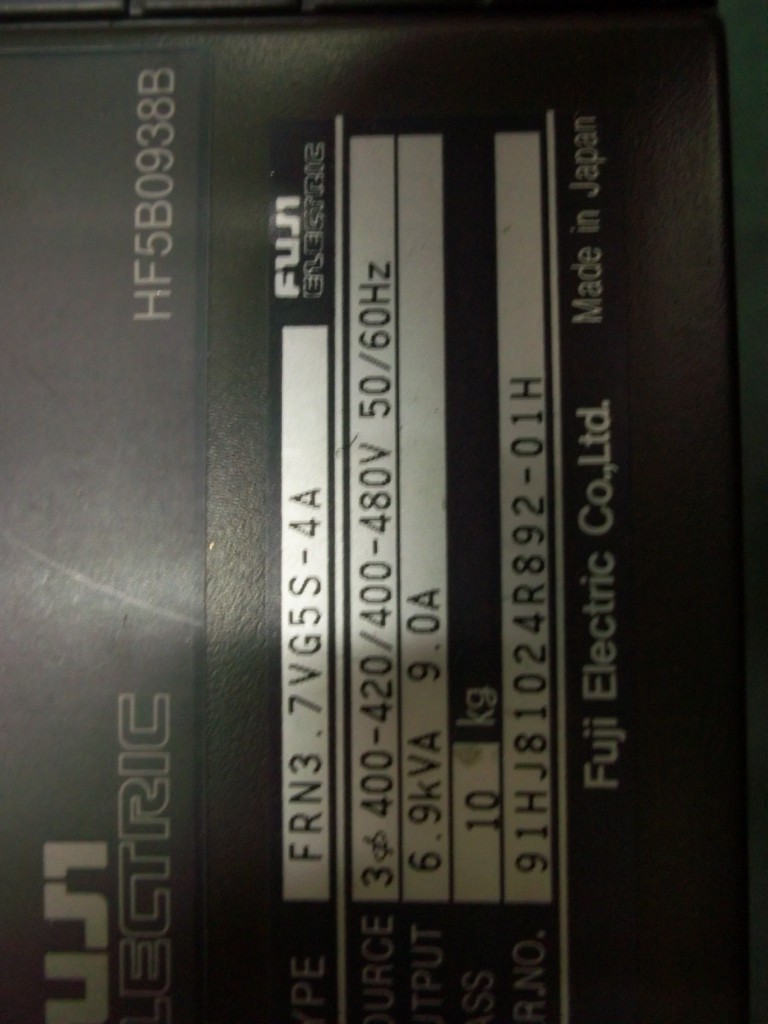 Image #1 of Repair FRN3.7VG5S-4A FUJI FUJI FRENIC 5000VG5S in Malaysia, Singapore, Thailand, Indonesia