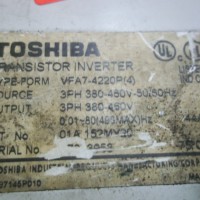 Repair VFA7-4220P TOSHIBA TOSHIBA TRANSISTOR INVERTER in Malaysia, Singapore, Thailand, Indonesia