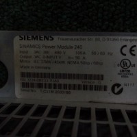 Repair POWER MODULE 240 SIEMENS  SIEMENS SINAMICS POWER MODULE 6SL3224-0BE33-7UA0 in Malaysia, Singapore, Thailand, Indonesia