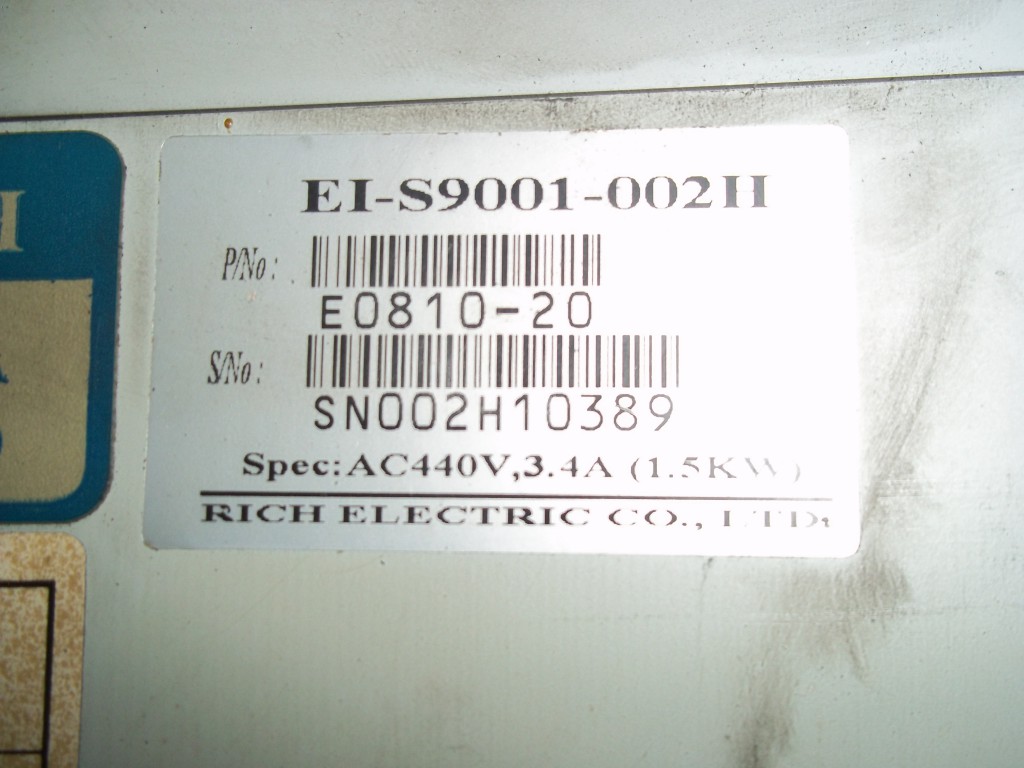Image #1 of Repair EI-S9001-002H AC AC MOTOR SPEED CONTROLLER in Malaysia, Singapore, Thailand, Indonesia