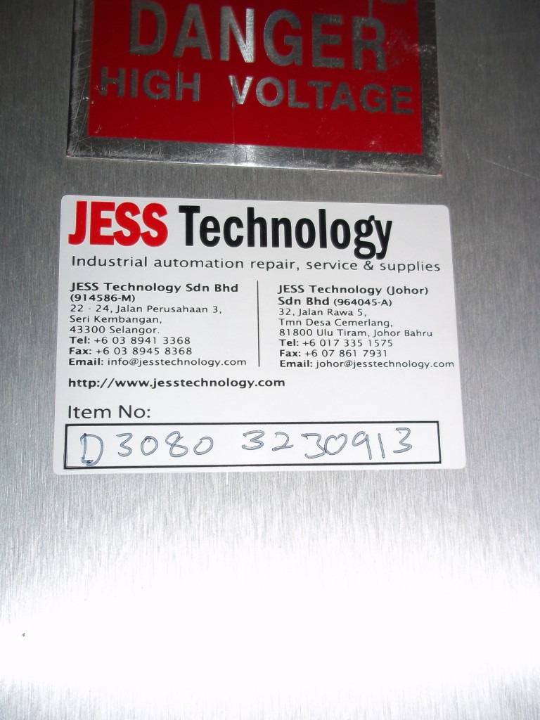 Image #2 of Repair X3621 SPELLMAN SPELLMAN HIGH VOLTAGE GENERATOR (X3621) in Malaysia, Singapore, Thailand, Indonesia