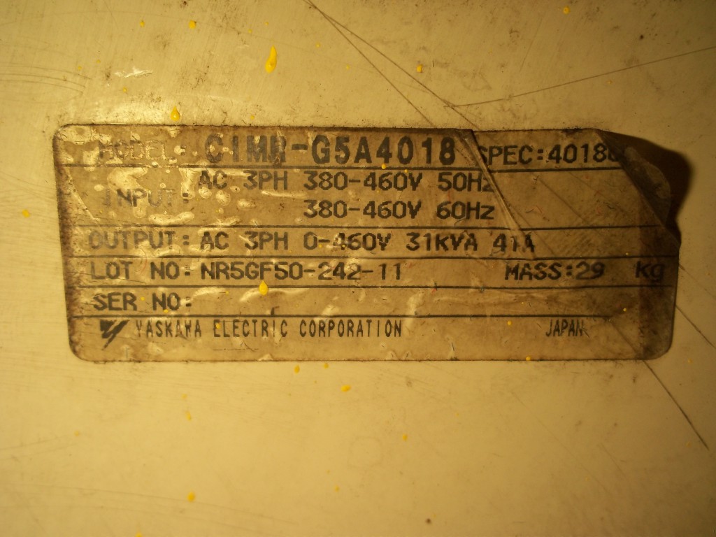 Image #1 of Repair 616G5 CMRG5ALP18 YASKAWA YASKAWA VARISPEED in Malaysia, Singapore, Thailand, Indonesia