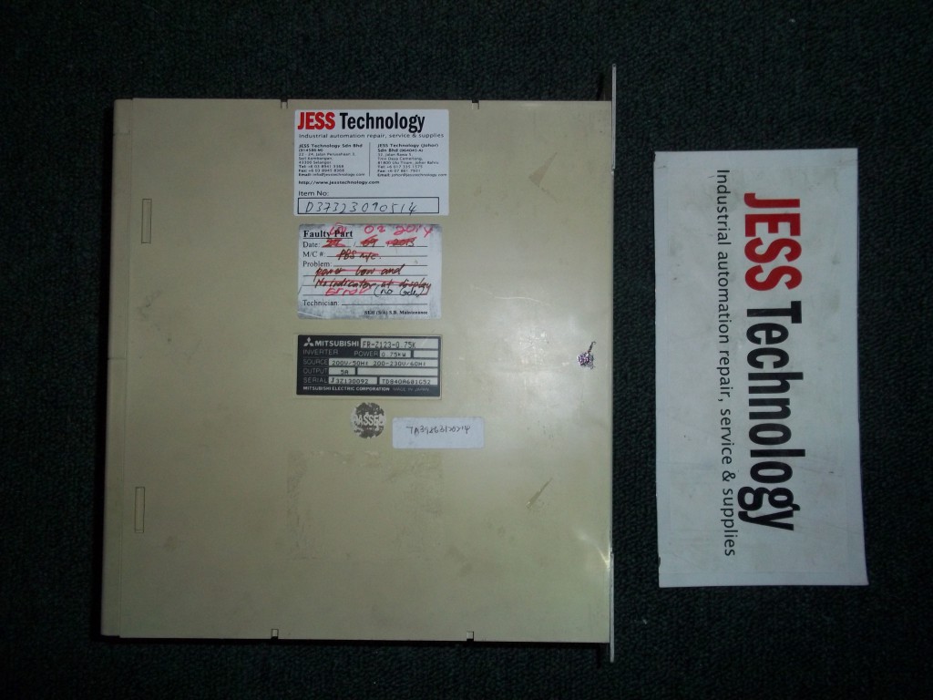 Image #2 of Repair FR-Z123-0.75K MITSUBISHI MITSUBISHI FREQROL-Z123 in Malaysia, Singapore, Thailand, Indonesia