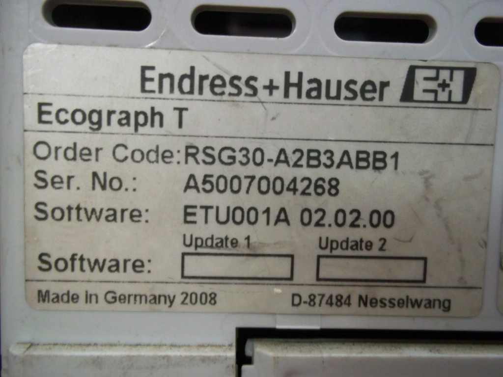 Image #1 of Repair ECOGRAPH T ENDRESS + HAUSER ENDRESS + HAUSER in Malaysia, Singapore, Thailand, Indonesia