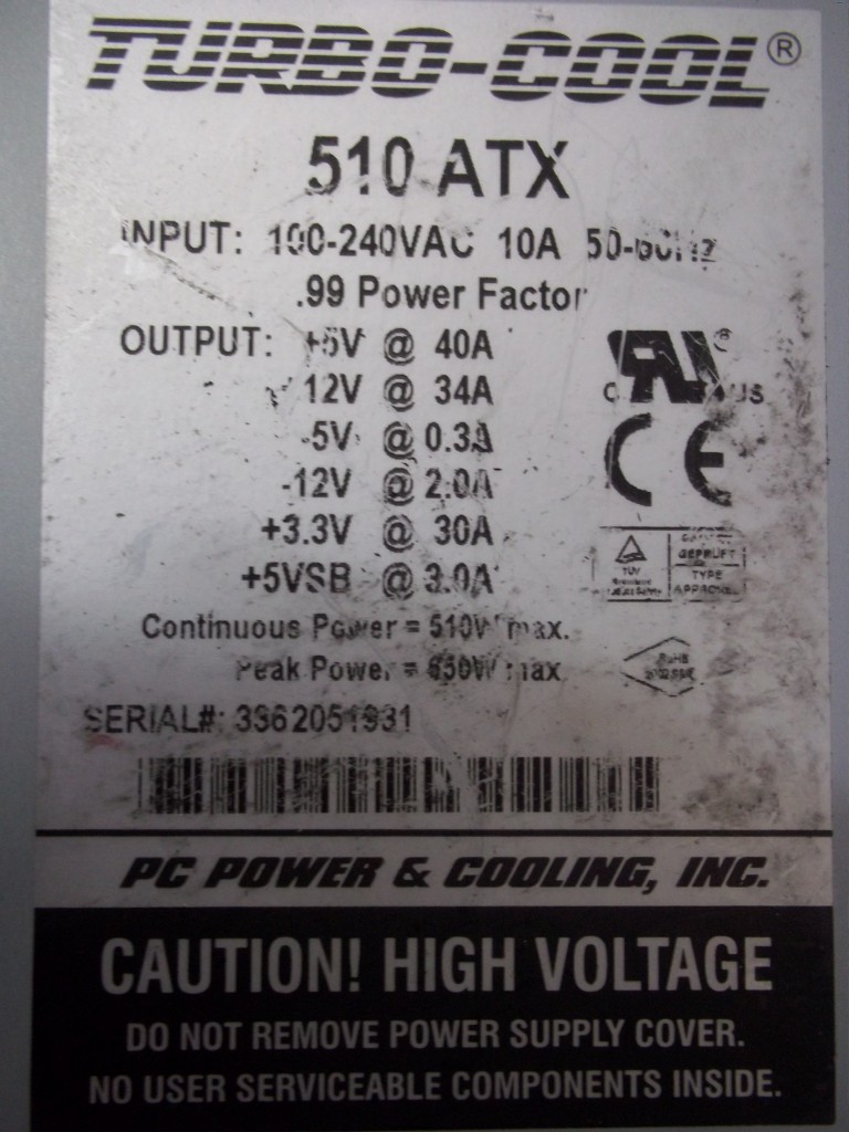 Image #1 of Repair 510ATX EVCO POWER SUPPLY in Malaysia, Singapore, Thailand, Indonesia