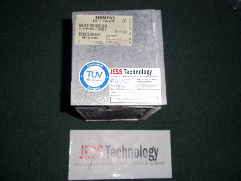 Image #3 of Repair 6EP1436-1SH01 SIEMENS SIEMENS SITOP POWER20 in Malaysia, Singapore, Thailand, Indonesia