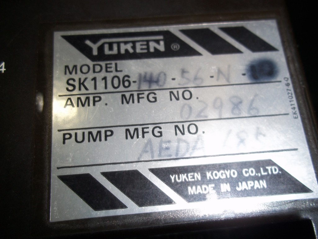 Image #1 of Repair SK1106-140-56-N-10 YUKEN YUKEN 04E PUMP CONTROLLER in Malaysia, Singapore, Thailand, Indonesia
