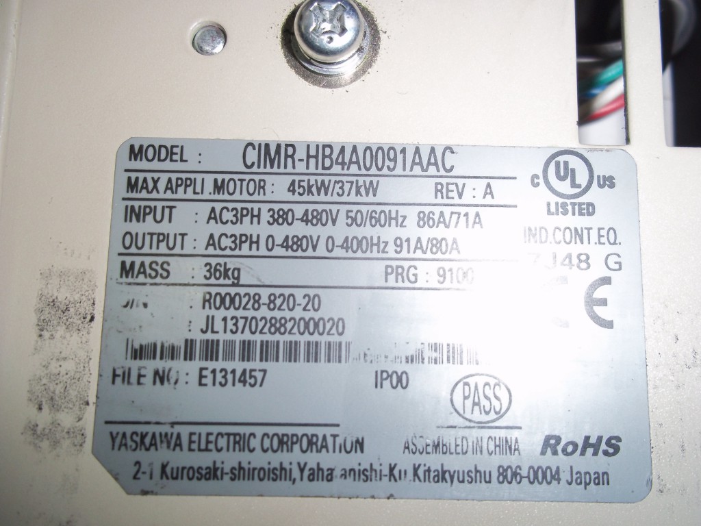 Image #1 of Repair CIMR-HB4A0091AAC YASKAWA YASKAWA H1000 in Malaysia, Singapore, Thailand, Indonesia