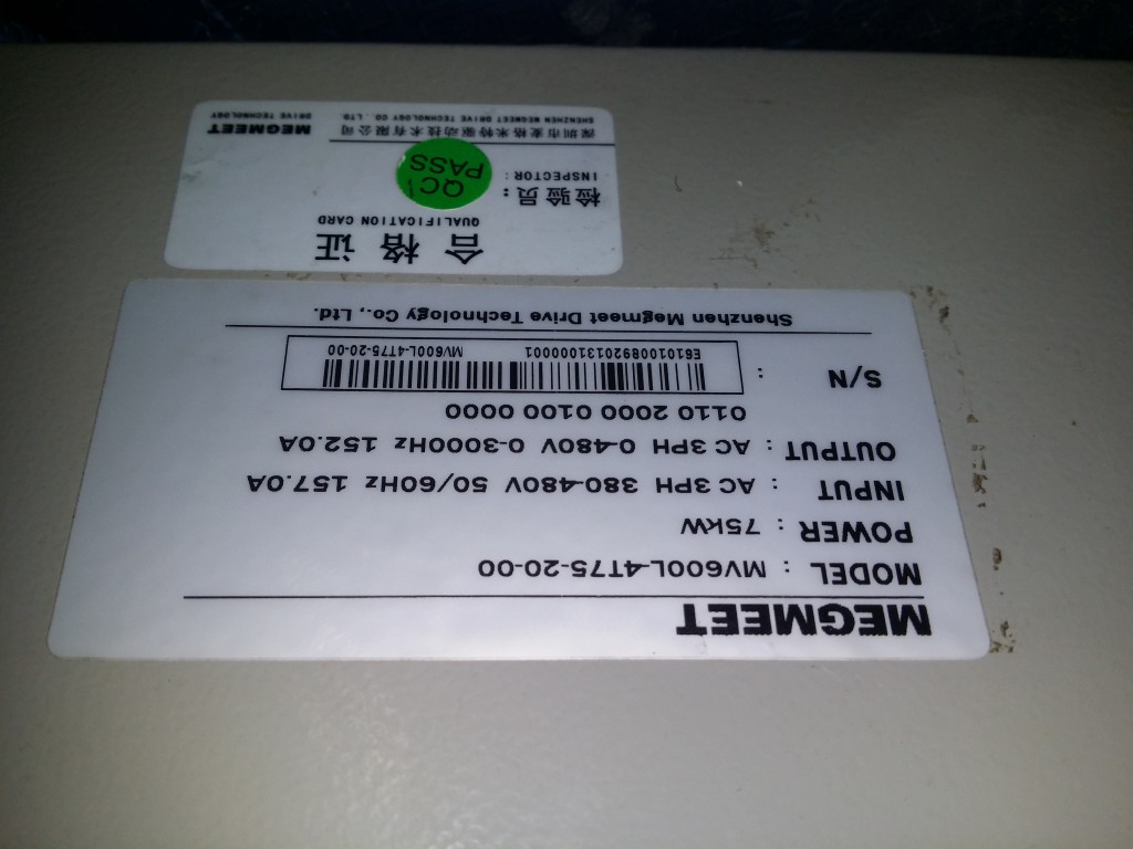 Image #1 of Repair MV600L-4T75-20-00 MEGMEET MEGMEET INVERTER in Malaysia, Singapore, Thailand, Indonesia