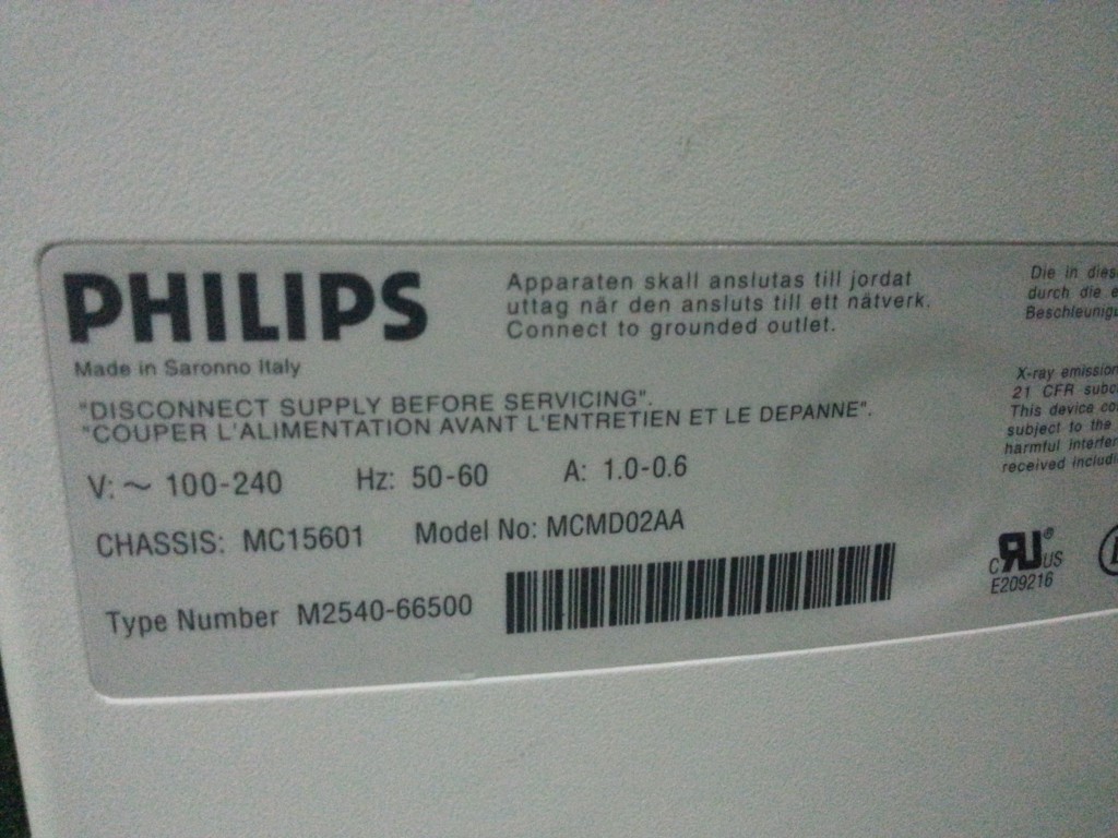 Image #1 of Repair MCMD02AA PHILIPS PHILIPS MONITOR in Malaysia, Singapore, Thailand, Indonesia