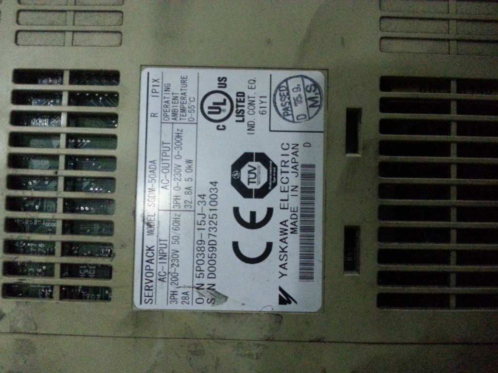 Image #1 of Repair SGDM-50ADA YASKAWA YASKAWA SERVOPACK in Malaysia, Singapore, Thailand, Indonesia