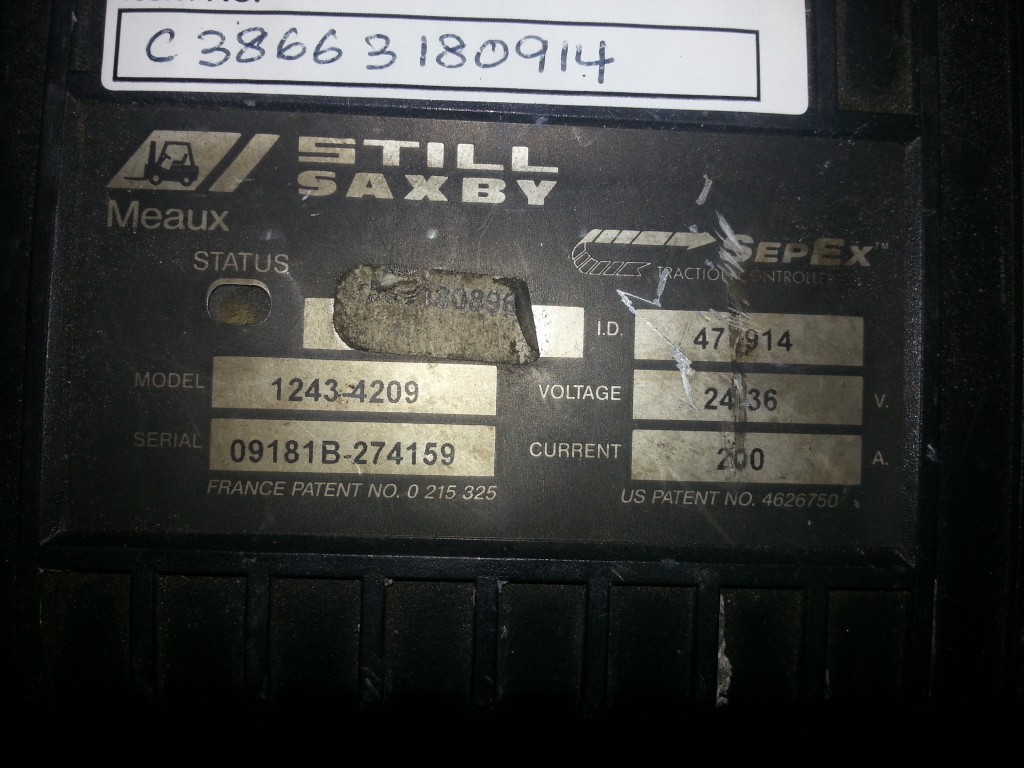 Image #1 of Repair 1243-4209 SEPEX TRACTION SEPEX TRACTION CONTROLLER in Malaysia, Singapore, Thailand, Indonesia