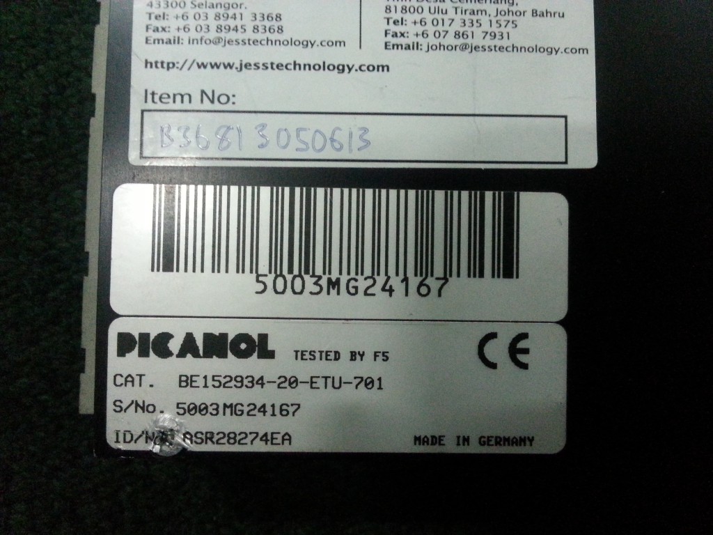 Image #1 of Repair ETU-2 PICANOL PICANOL BOARD in Malaysia, Singapore, Thailand, Indonesia