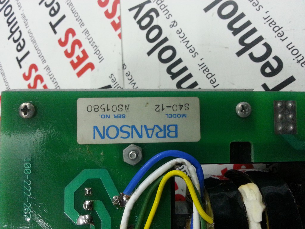 Image #1 of Repair S40-12 BRANSON BRANSON PCB BOARD in Malaysia, Singapore, Thailand, Indonesia
