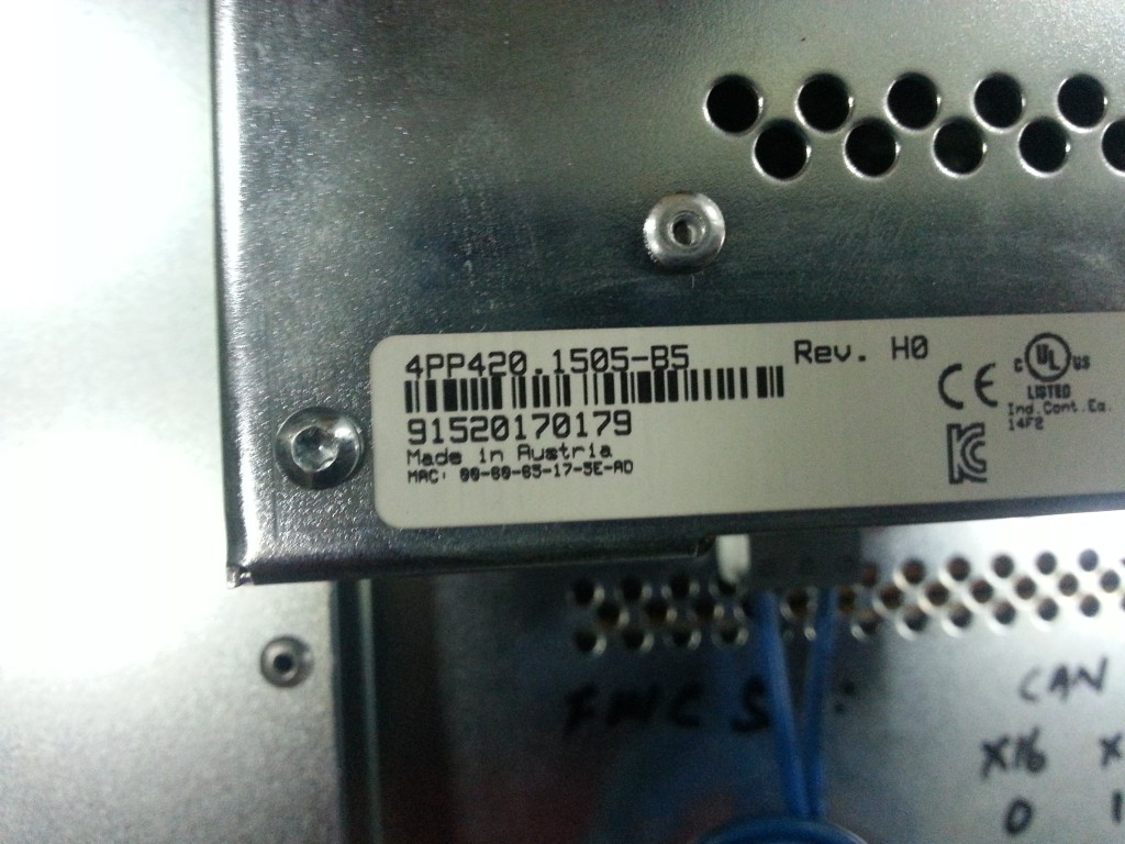 Image #1 of Repair 4PP420.1505-85 B&R B&R POWER PANEL 400 in Malaysia, Singapore, Thailand, Indonesia