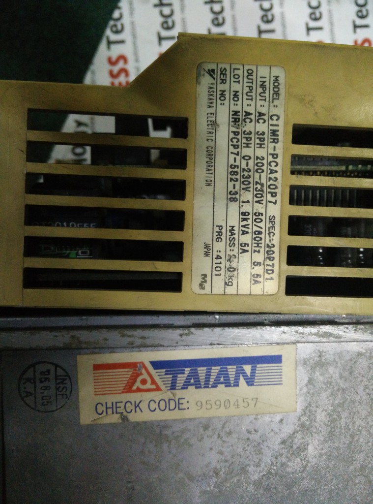 Image #2 of Repair CIMR-PCA20P7 YASKAWA YASKAWA VARISPEED in Malaysia, Singapore, Thailand, Indonesia