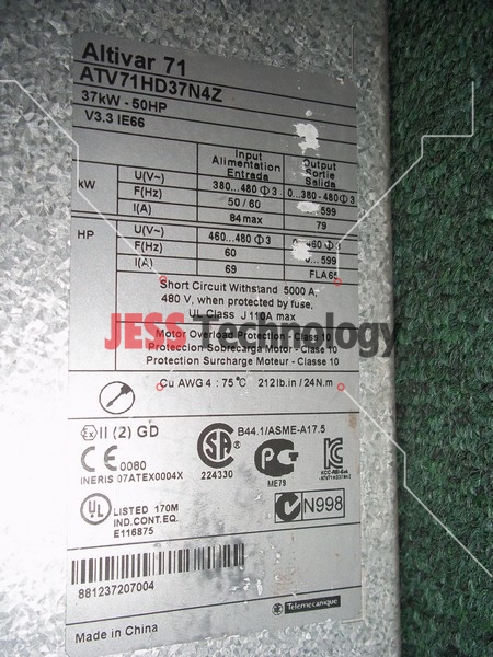 Image #3 of Repair SCHNEIDER ATV71HD37N4Z SCHNEIDER ALTIVAR 71 (37kW) in Malaysia, Singapore, Thailand, Indonesia