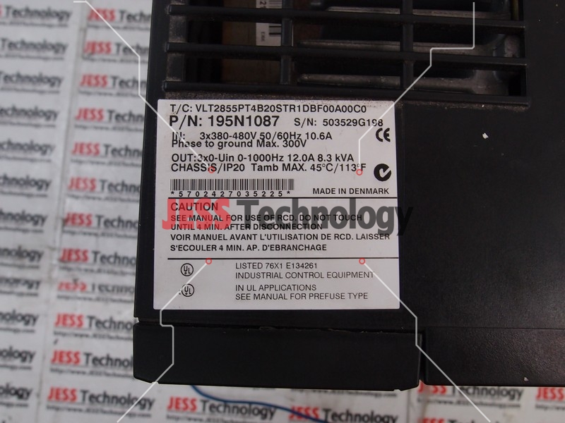 Image #4 of Repair DANFOSS VLT2855PT4B20STR1DBF0UA00C00 DANFOSS VLT 2800 INVERTER in Malaysia, Singapore, Thailand, Indonesia